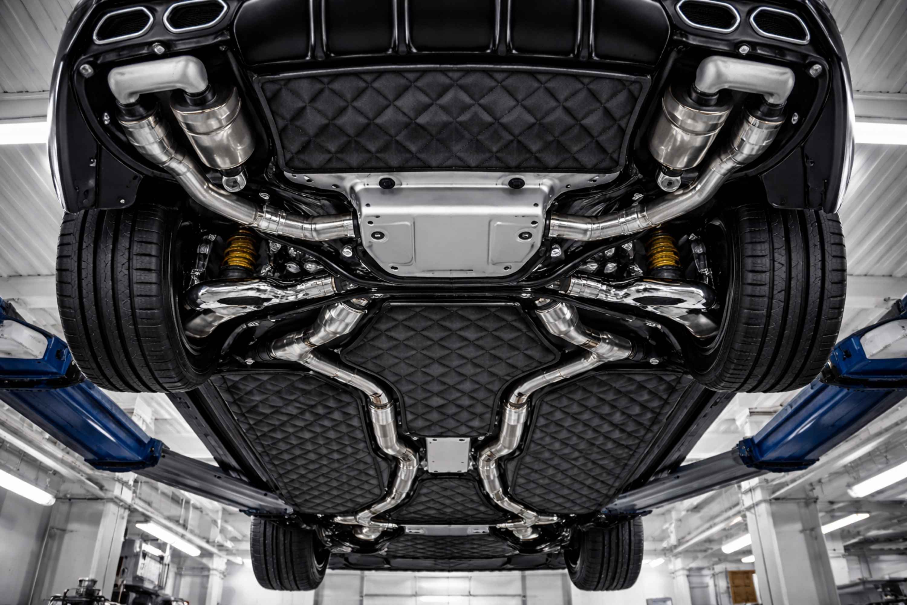 Acoustic treatment for floors and underbody